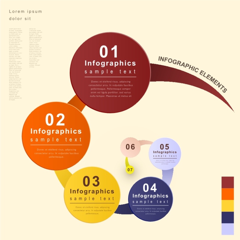 信息矢量图集4525