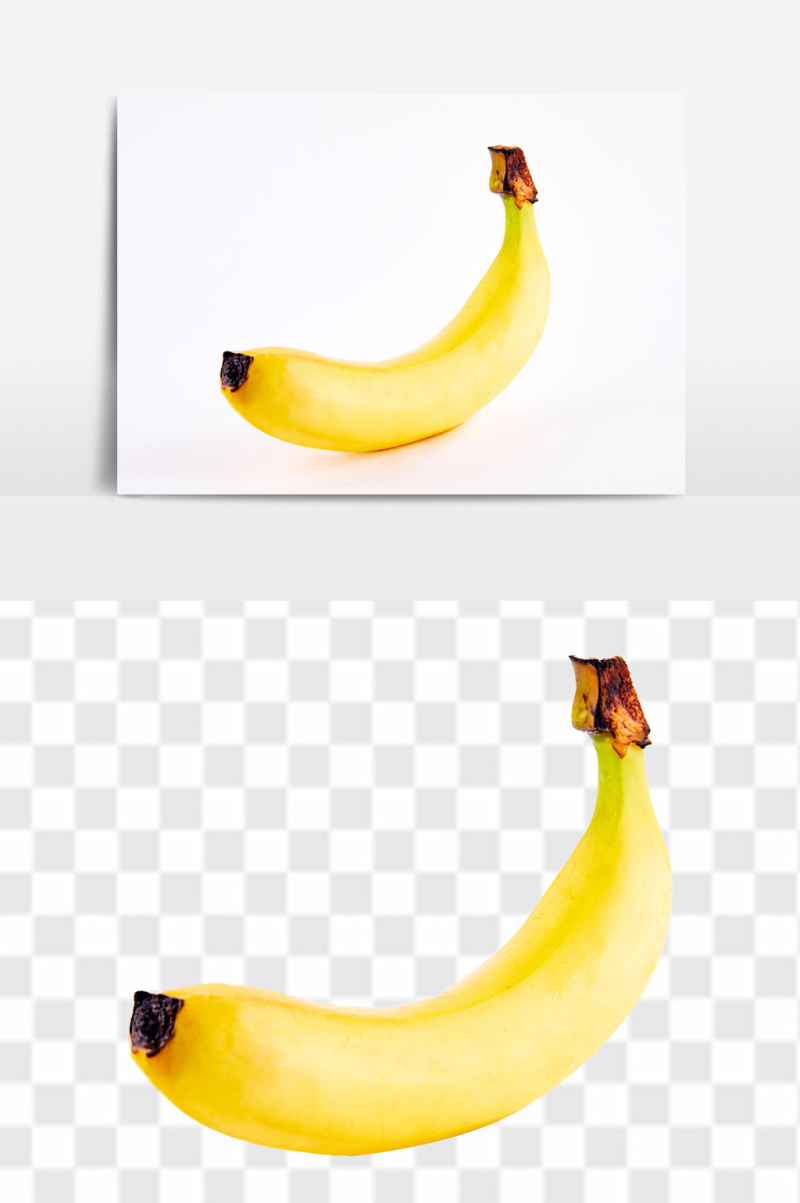 香蕉水果特写素材