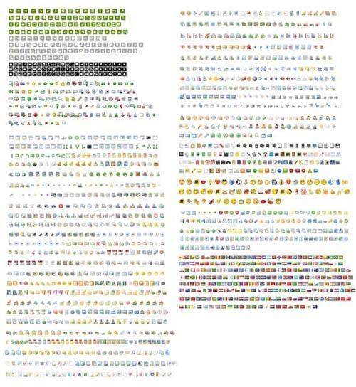 1500多个常用网页设计图标集合下载 1500多个常用网页设计图标集合下载