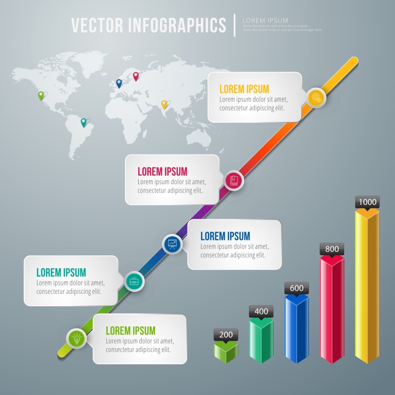 信息图形元素605