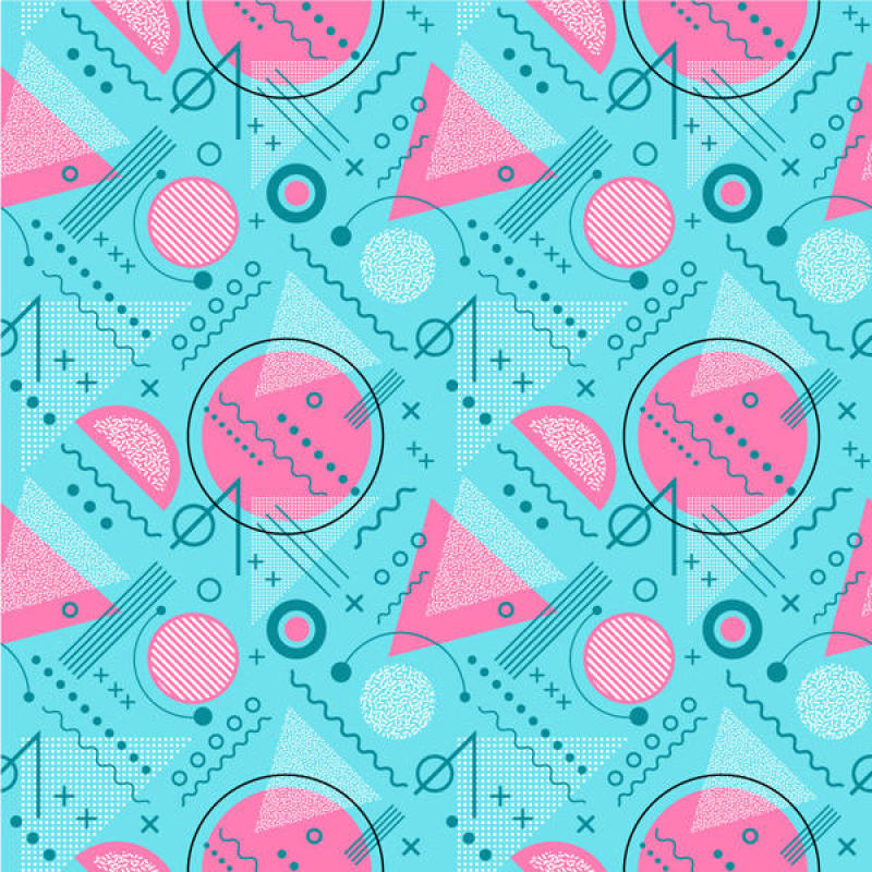 三角形圆形背景