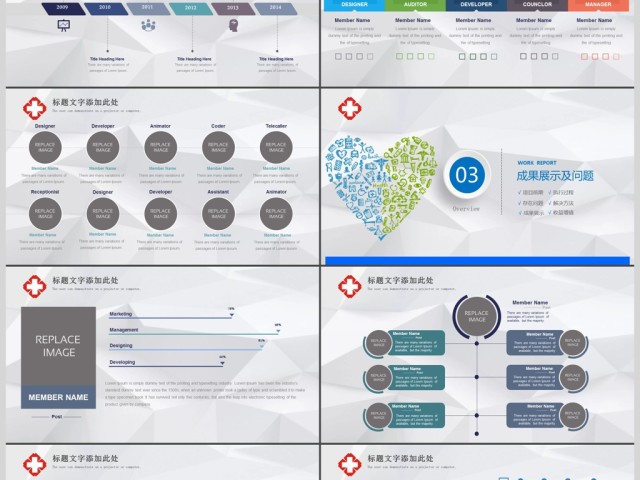 医学介绍总结汇报医疗宣传销售PPT模板