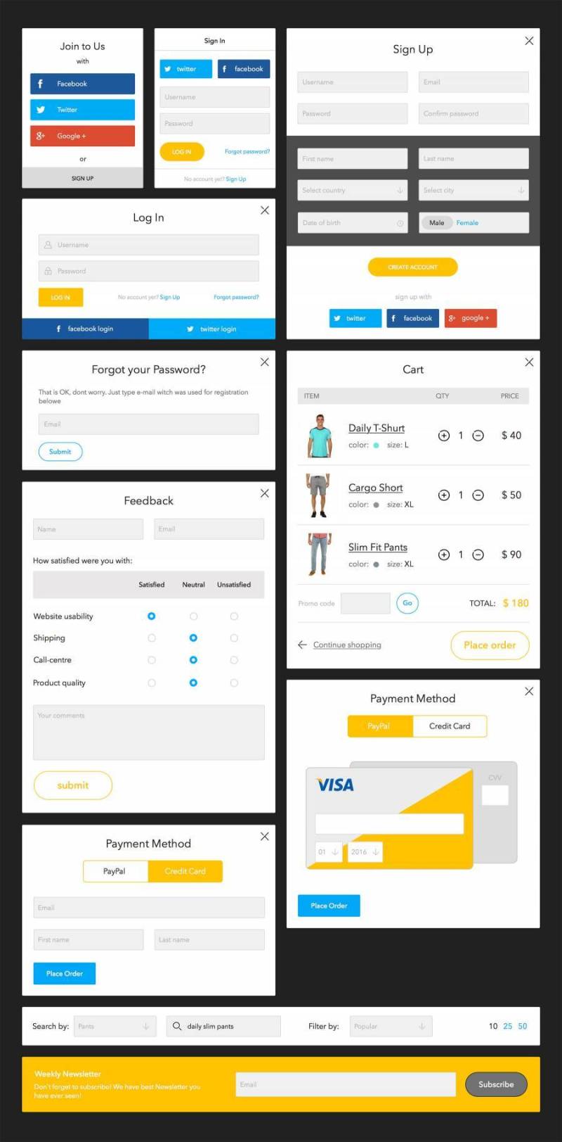 Amber Forms Lite Kit