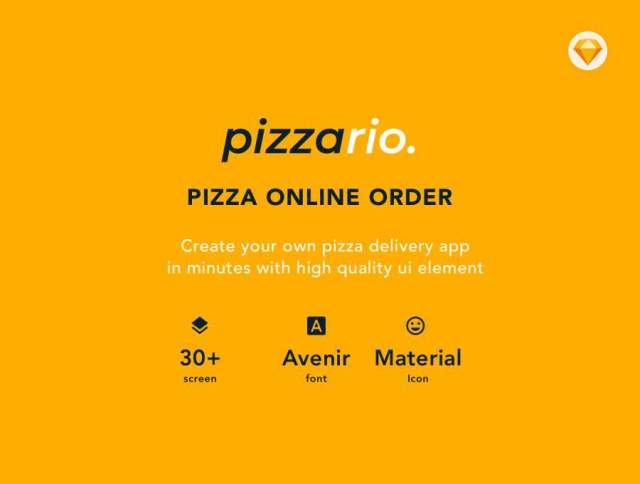 多用途披萨在线应用程序用于快餐交付订单,Pizzario UI工具包 多用途披萨在线应用程序用于快餐交付订单,Pizzario UI工具包
