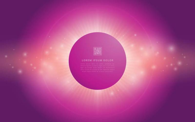 光辉矢量背景，可编辑模板