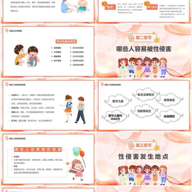 粉色卡通风预防性侵害安全教育PPT模板 粉色卡通风预防性侵害安全教育PPT模板