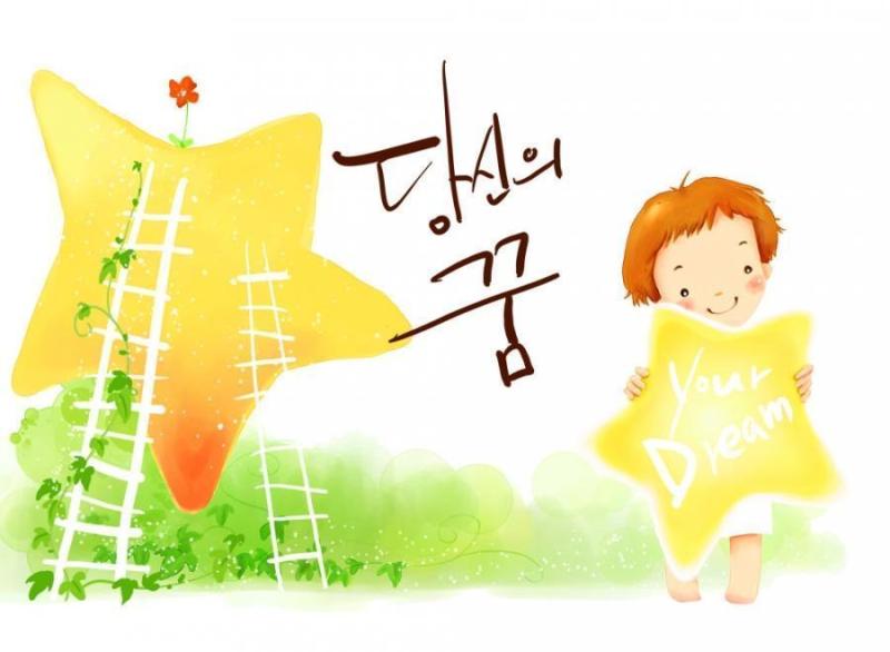 韩国儿童插画psd素材-24