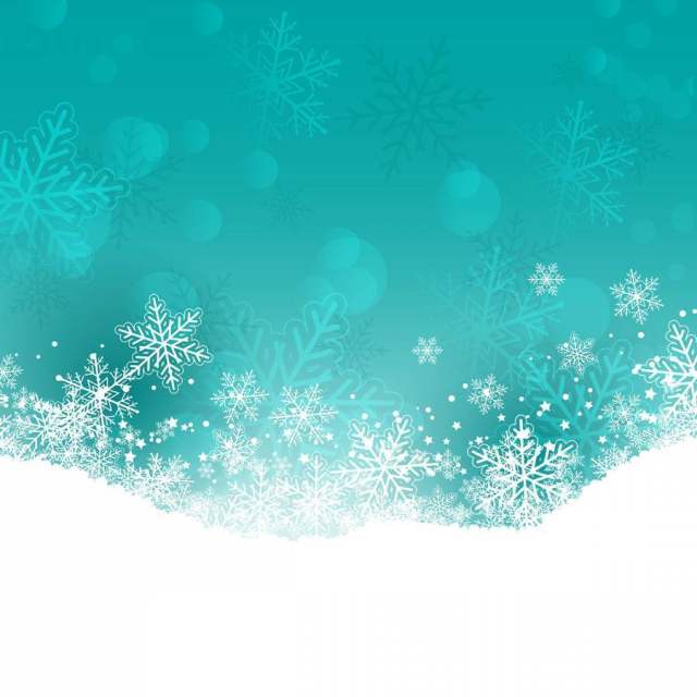圣诞节背景与雪花和星星