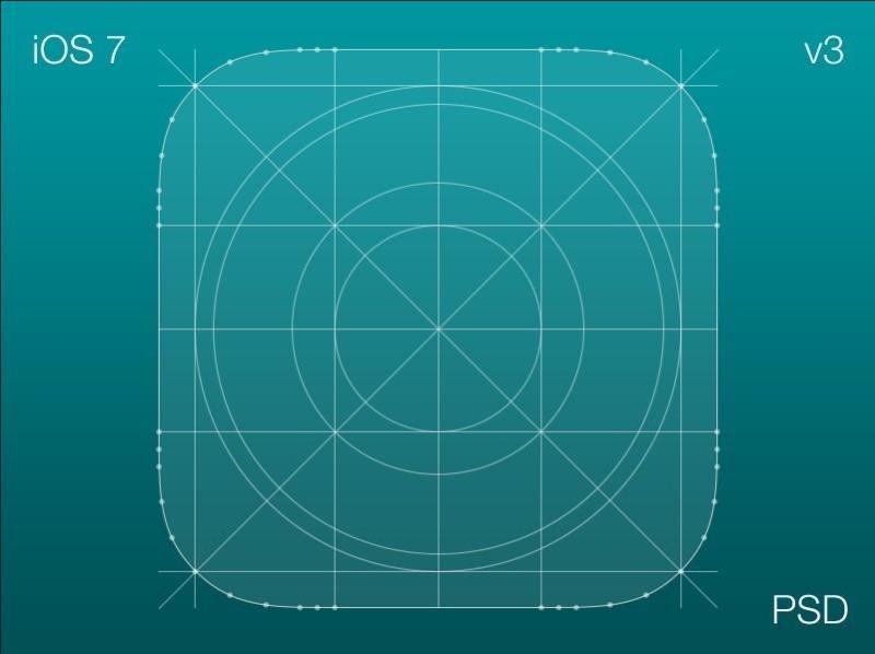 ios7的图标勾线素材