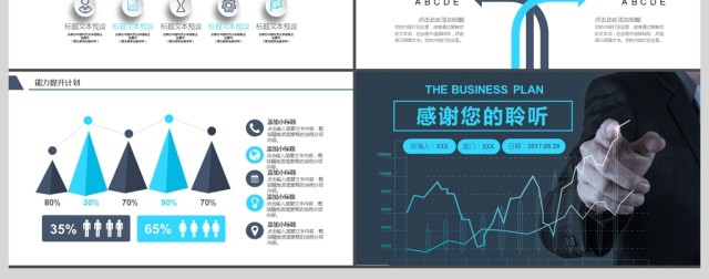 2017年财务数据分析总结计划PPT模板