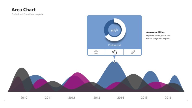 多彩微粒体PPT信息可视化图表33