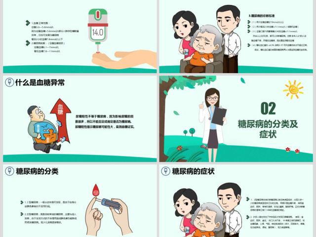 原创完整糖尿病健康知识宣讲世界糖尿病日PPT 原创完整糖尿病健康知识宣讲世界糖尿病日PPT