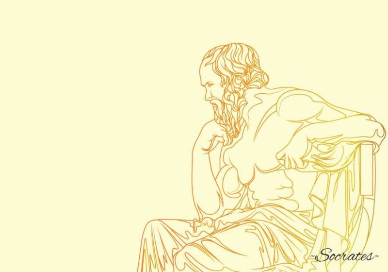 苏格拉底哲学家插图