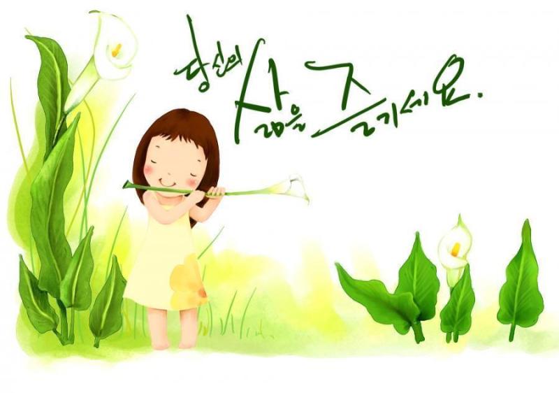 韩国儿童插画psd素材-26
