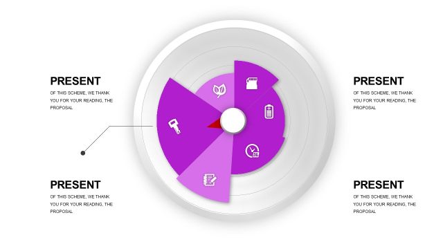 紫色系通用商务PPT图表-10 紫色系通用商务PPT图表-10