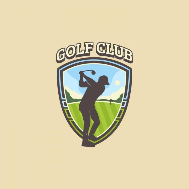 老式高尔夫会徽