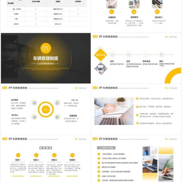 商务风企业规章制度培训PPT模板 商务风企业规章制度培训PPT模板