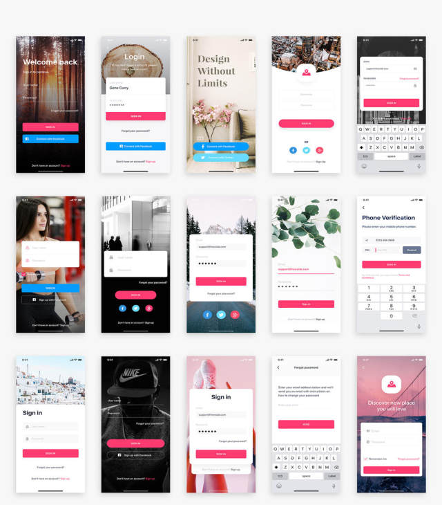 适用于Sketch,XD和Figma的移动UI工具包,Prisma UI工具包 适用于Sketch,XD和Figma的移动UI工具包,Prisma UI工具包