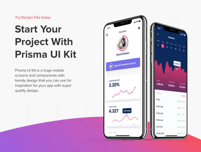 适用于Sketch,XD和Figma的移动UI工具包,Prisma UI工具包 适用于Sketch,XD和Figma的移动UI工具包,Prisma UI工具包