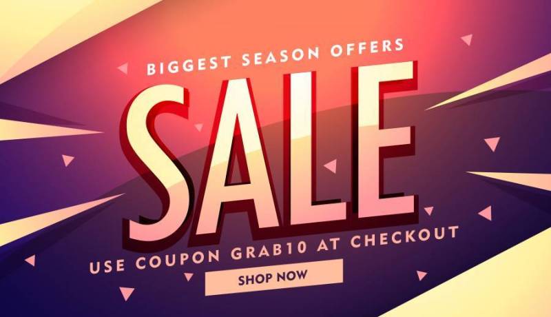 销售和为您的业务促进提供横幅模板