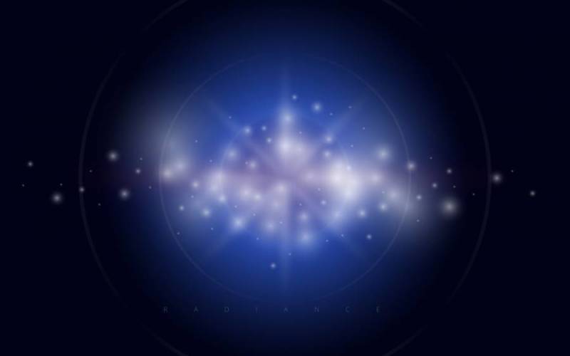 光辉矢量背景，可编辑模板