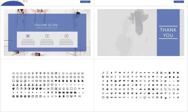 简约设计师作品展示PPT模板MNML - Stylist Powerpoint 简约设计师作品展示PPT模板MNML - Stylist Powerpoint