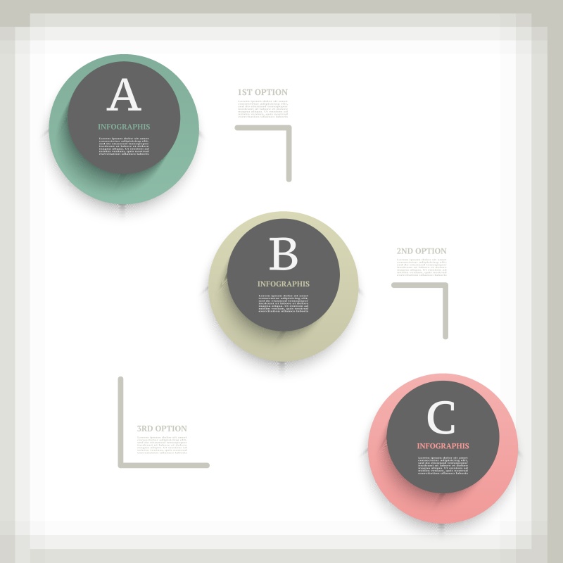 信息图形设计模板16