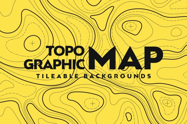 地形图无缝图案AI矢量设计背景素材Topographic Map Seamless Patterns 地形图无缝图案AI矢量设计背景素材Topographic Map Seamless Patterns