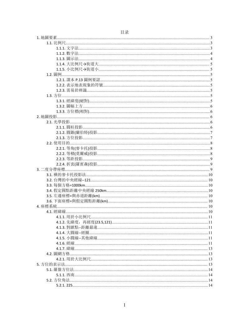 思维导图地图概说XMind模板