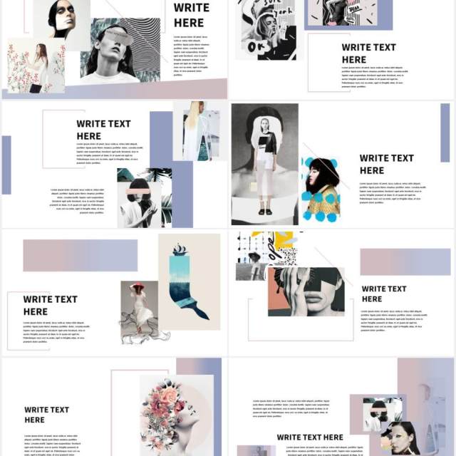 简约现代时尚作品展示PPT模板Minimal Modern Powerpoint 简约现代时尚作品展示PPT模板Minimal Modern Powerpoint