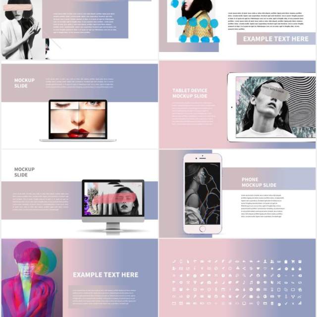 简约现代时尚作品展示PPT模板Minimal Modern Powerpoint 简约现代时尚作品展示PPT模板Minimal Modern Powerpoint