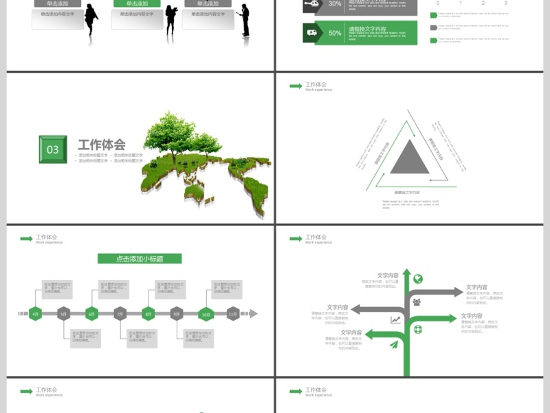 2019环保绿色计划书PPT模版