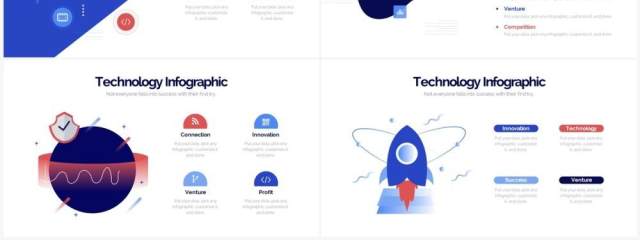 蓝色互联网产品技术软件服务PPT插画素材Technology Powerpoint Infographics 蓝色互联网产品技术软件服务PPT插画素材Technology Powerpoint Infographics