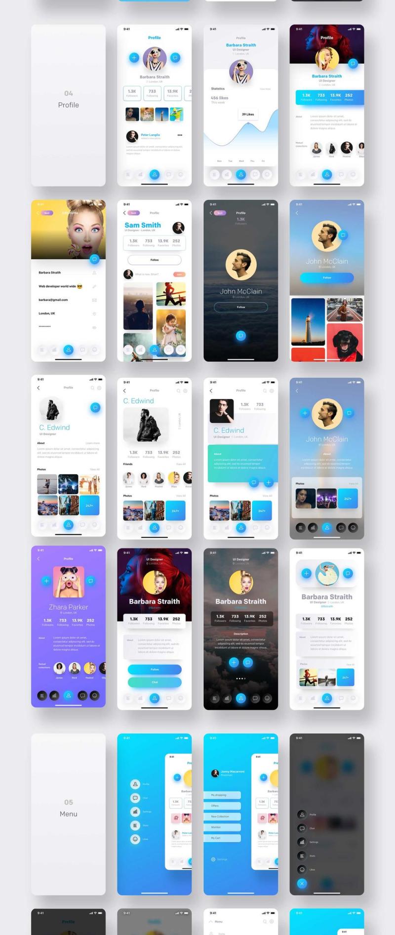 八达通 -  iOS应用UI套件，八达通 -  iOS应用UI工具包