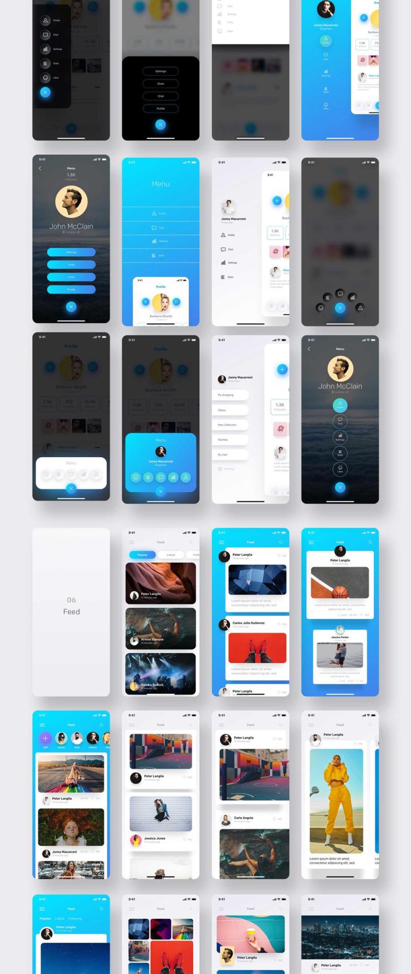 八达通 -  iOS应用UI套件，八达通 -  iOS应用UI工具包