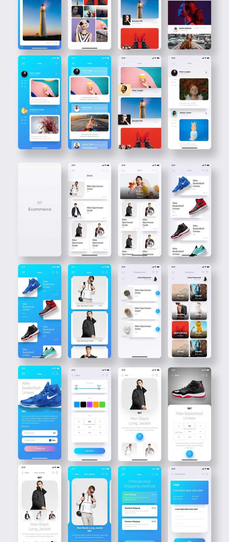 八达通 -  iOS应用UI套件，八达通 -  iOS应用UI工具包