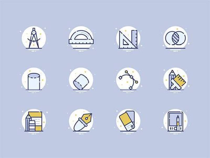 25 枚设计图形图标