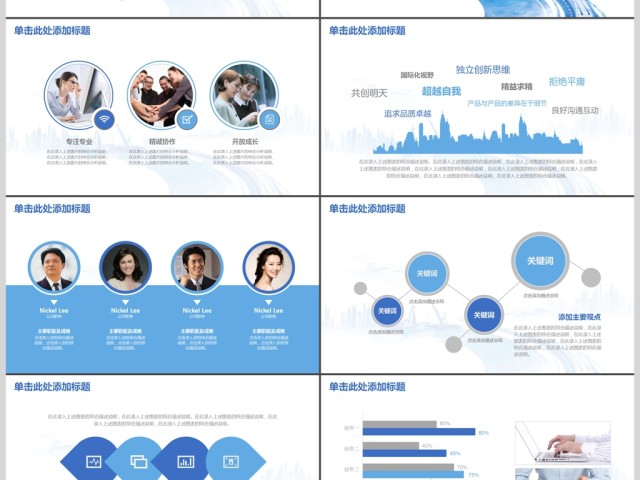 年终商务个人工作汇报ppt