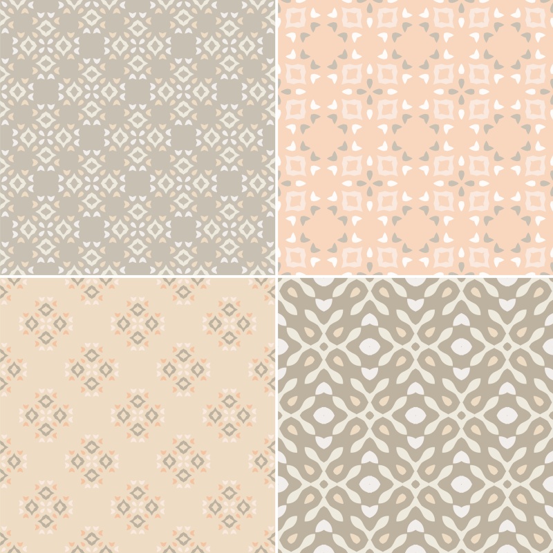 优雅的几何无缝图案集合12