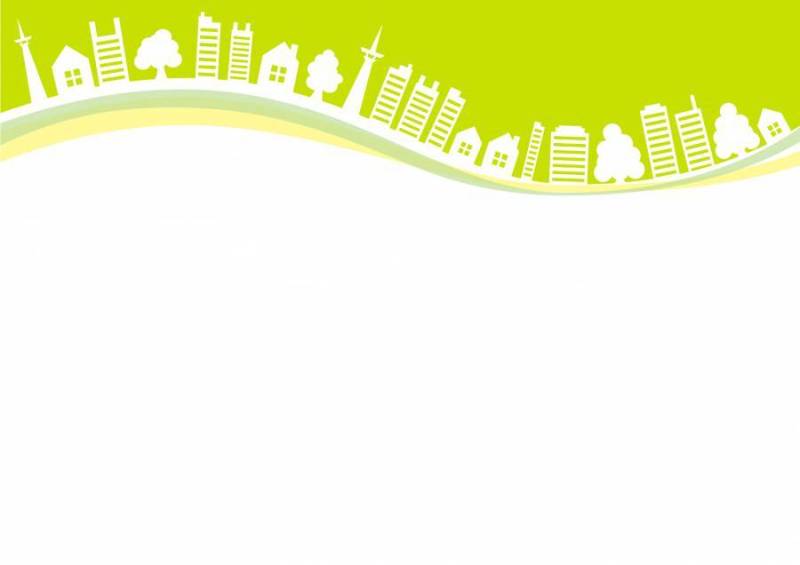 城市框架夏天绿色