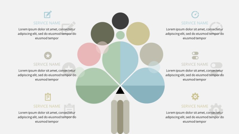 图形PPT信息可视化图表9