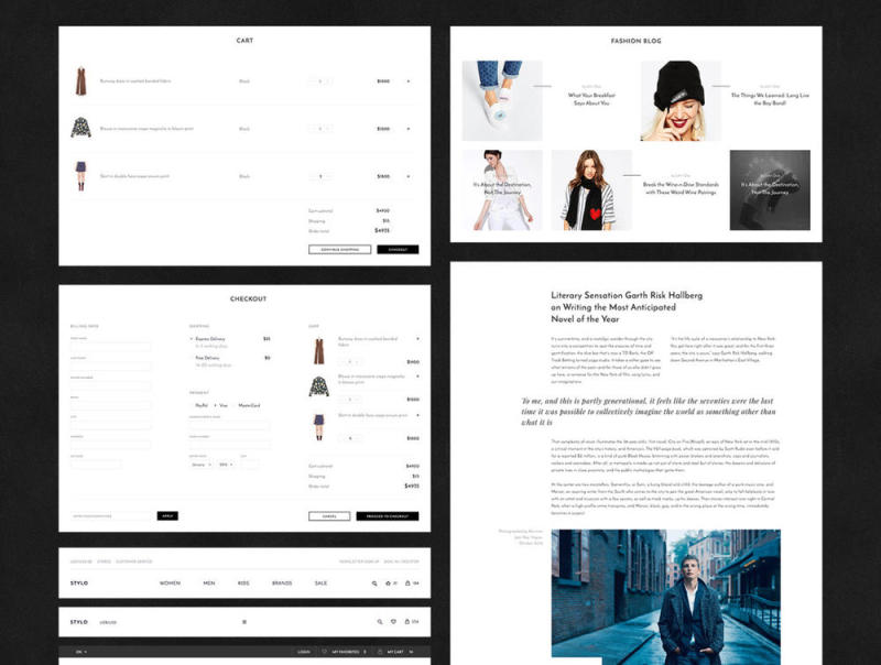 巨大的电子商务用户界面工具包3种变化,商店UI工具包 巨大的电子商务用户界面工具包3种变化,商店UI工具包