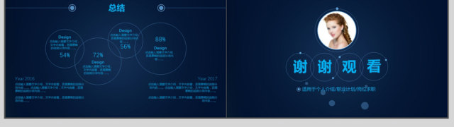 高端个人介绍职业计划ppt模板 高端个人介绍职业计划ppt模板