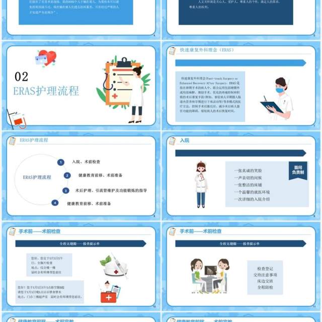 普外科围手术期人文关怀PPT模板 普外科围手术期人文关怀PPT模板