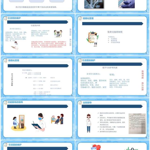 普外科围手术期人文关怀PPT模板 普外科围手术期人文关怀PPT模板