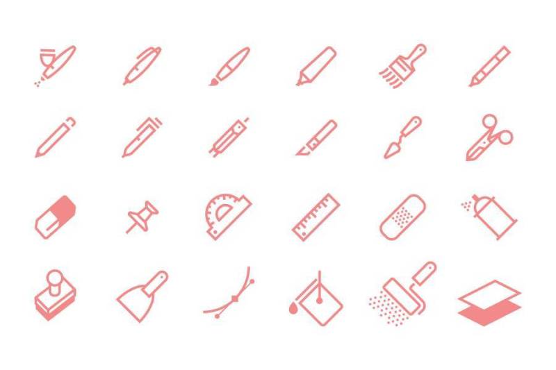 Drawing Tools Icons