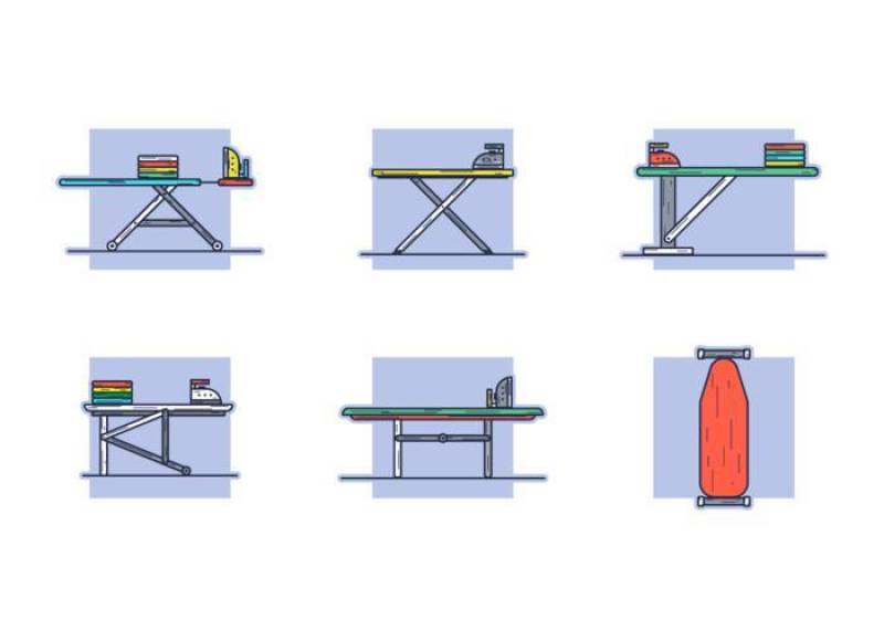烫衣板 矢量包