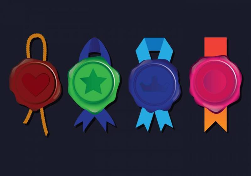 打蜡密封矢量图标