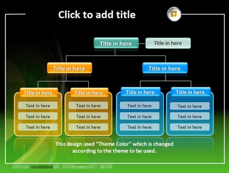 最新组织架构ppt图表