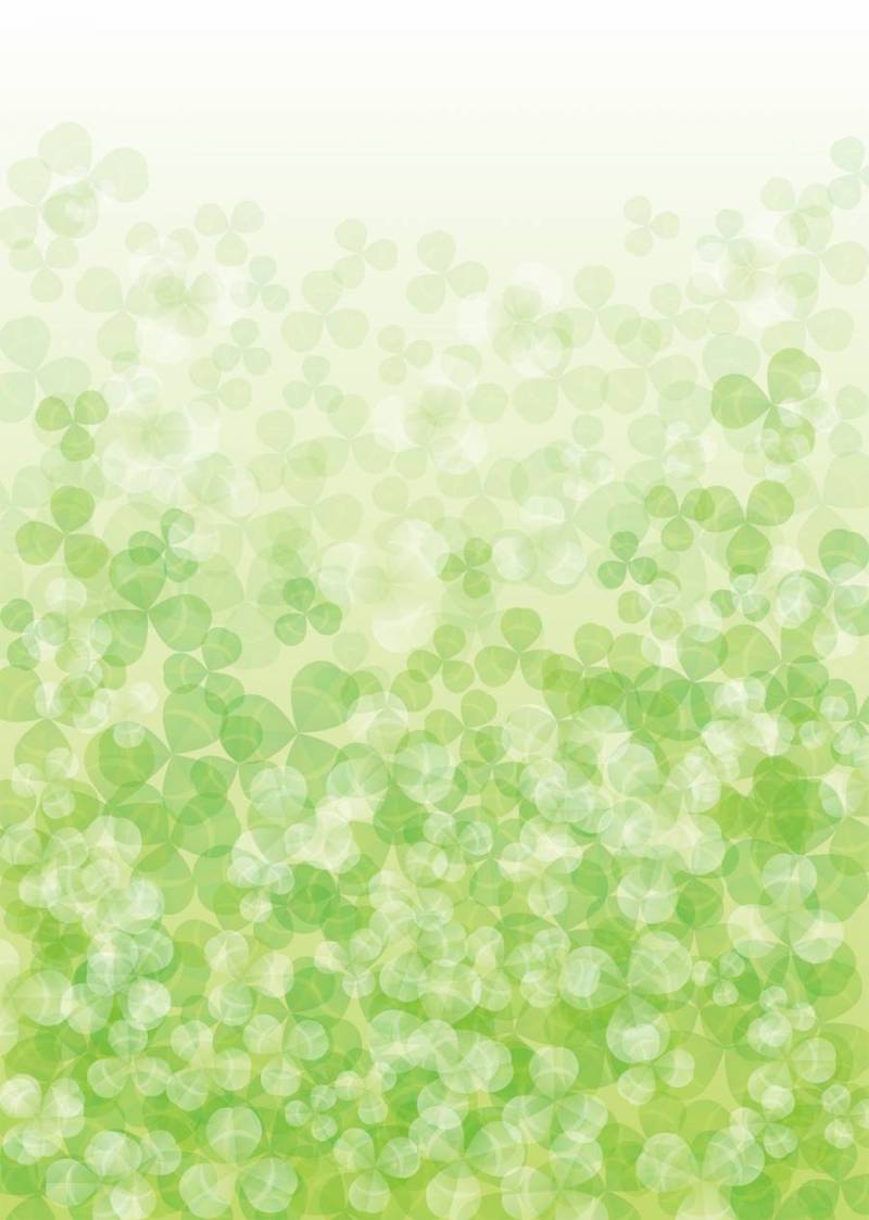 三叶草，A4垂直，与油漆